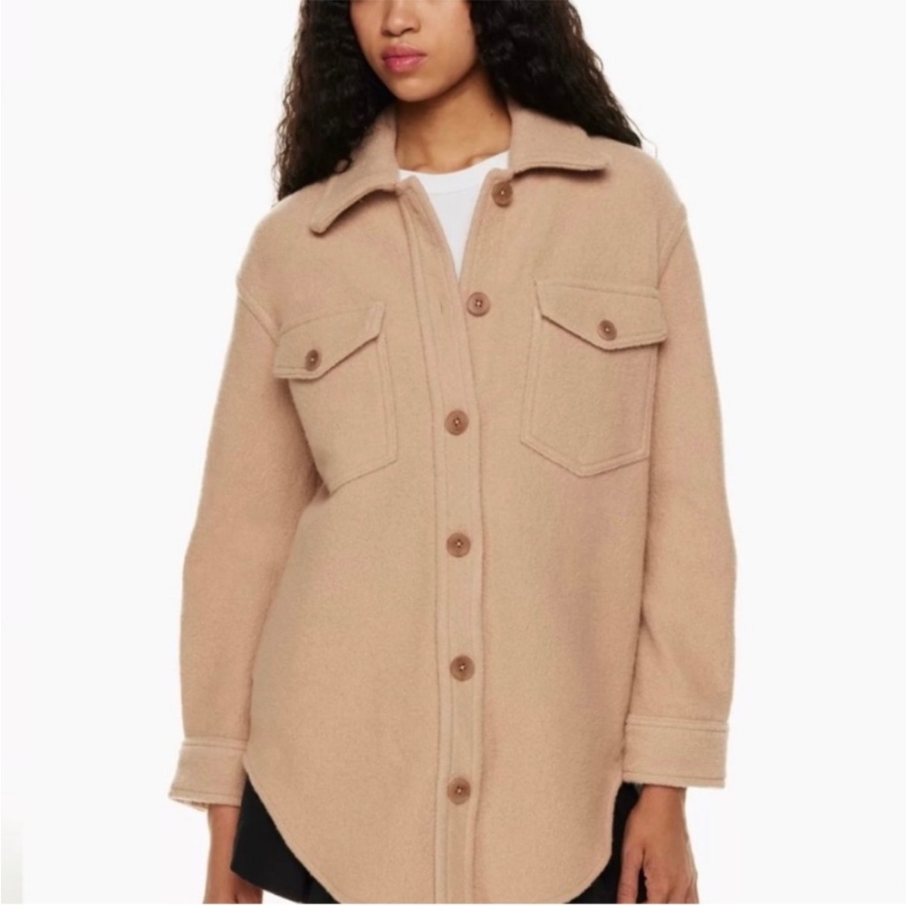 Aritzia Wilfred Ganna Shacket